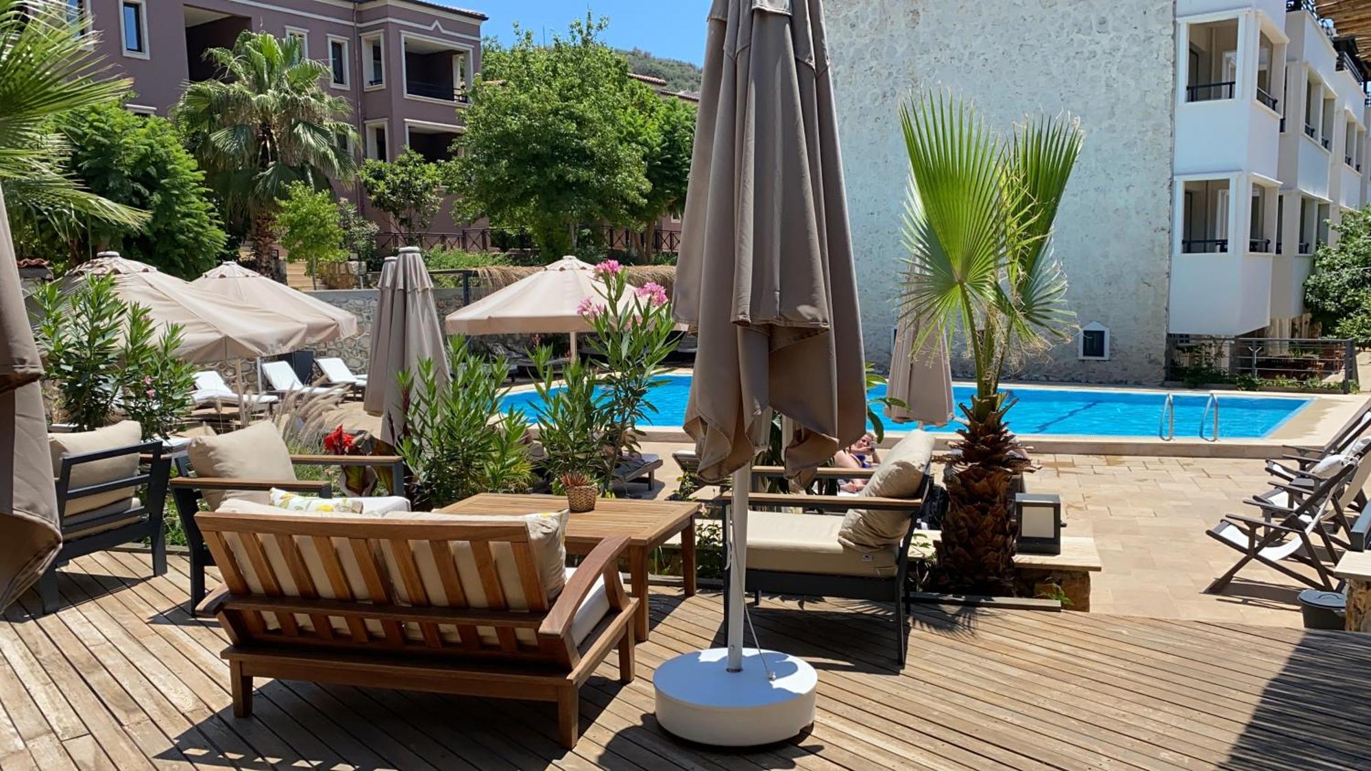 True Blue Boutique Hotel Kalkan Eksteriør billede